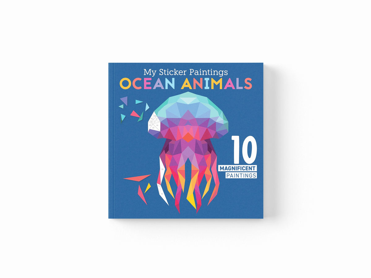 My Sticker Paintings: Ocean Animals by Clorophyl Editions; 9781641241830