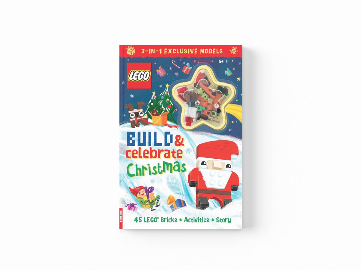 LEGO® Books: Build & Celebrate Christmas (includes 45 bricks) by Michael O'Mara Books Ltd; 9781780559971