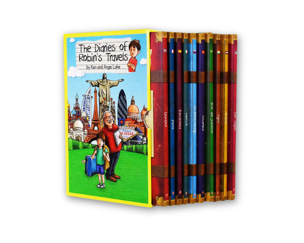 The Diaries of Robins Travels Adventures 10 Books - Age 9-14 by Sweet Cherry Publishing; 9781782262534