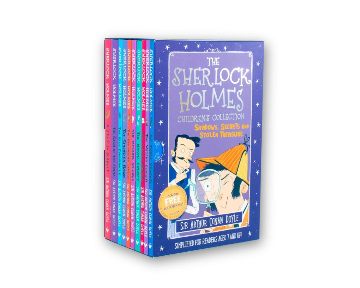 The Sherlock Holmes Children's Collection: Shadows, Secrets and Stolen Treasure 10 Books (Series 1) - Ages 7-9 by Sweet Cherry Publishing; 9781782264088