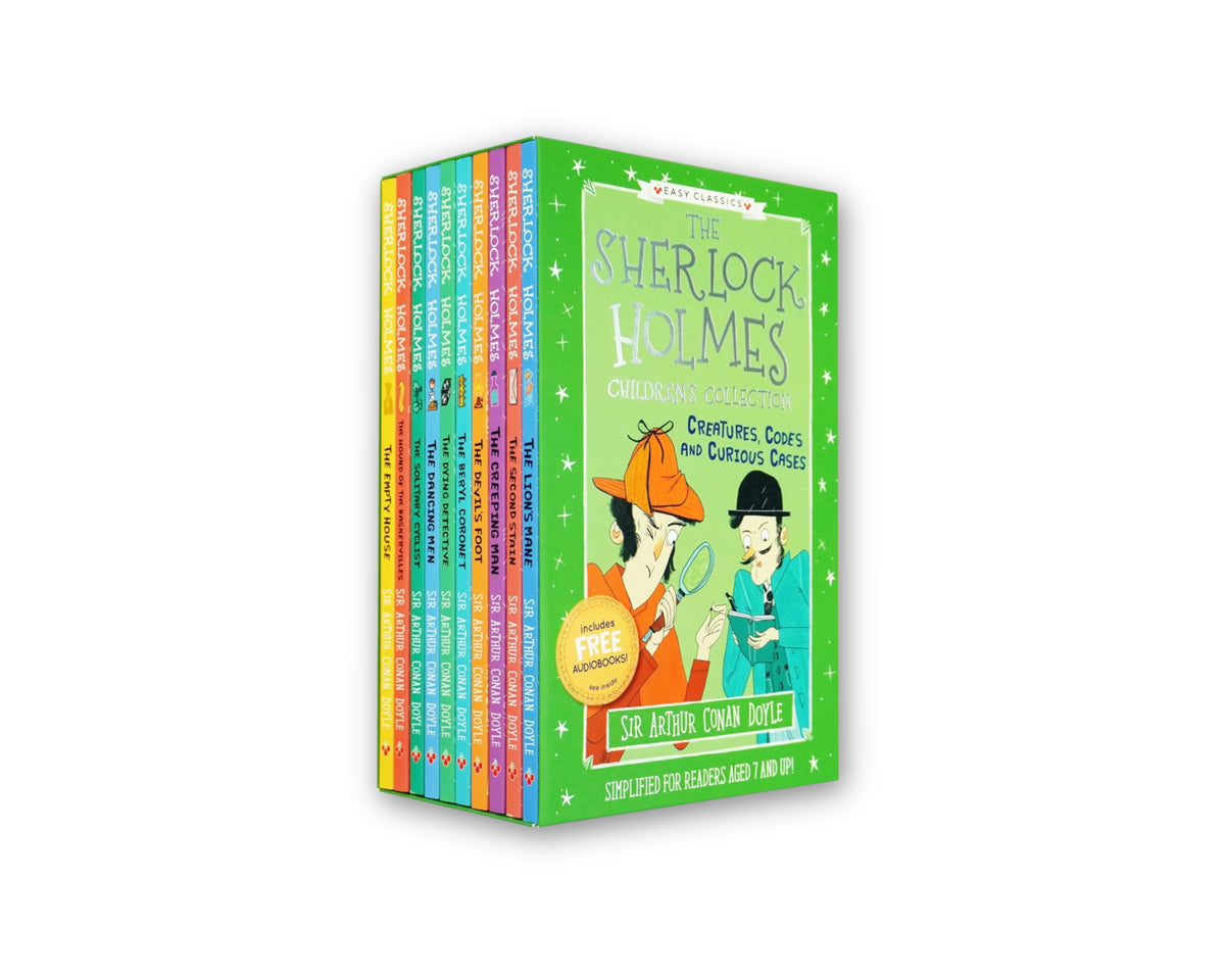 The Sherlock Holmes Children's Collection: Creatures, Codes and Curious Cases 10 Books (Series 3) - Age 7-11 by Sweet Cherry Publishing; 9781782264309