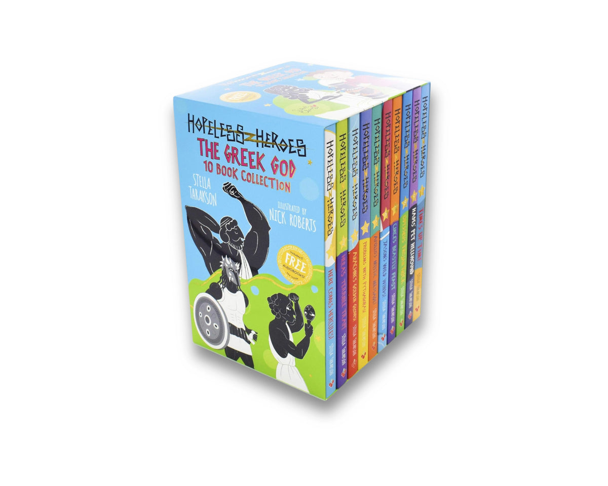 Hopeless Heroes The Greek God 10 Books Collection Set - Ages 7-9 by Stella Tarakson; 9781782264729