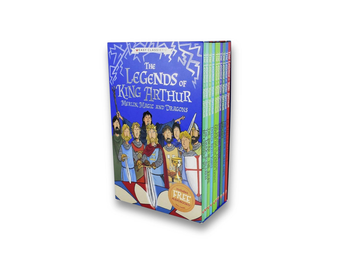 The Legends Of King Arthur Easy Classic 10 Books Box Set - Ages 7-9 by Sweet Cherry Publishing; 9781782265146