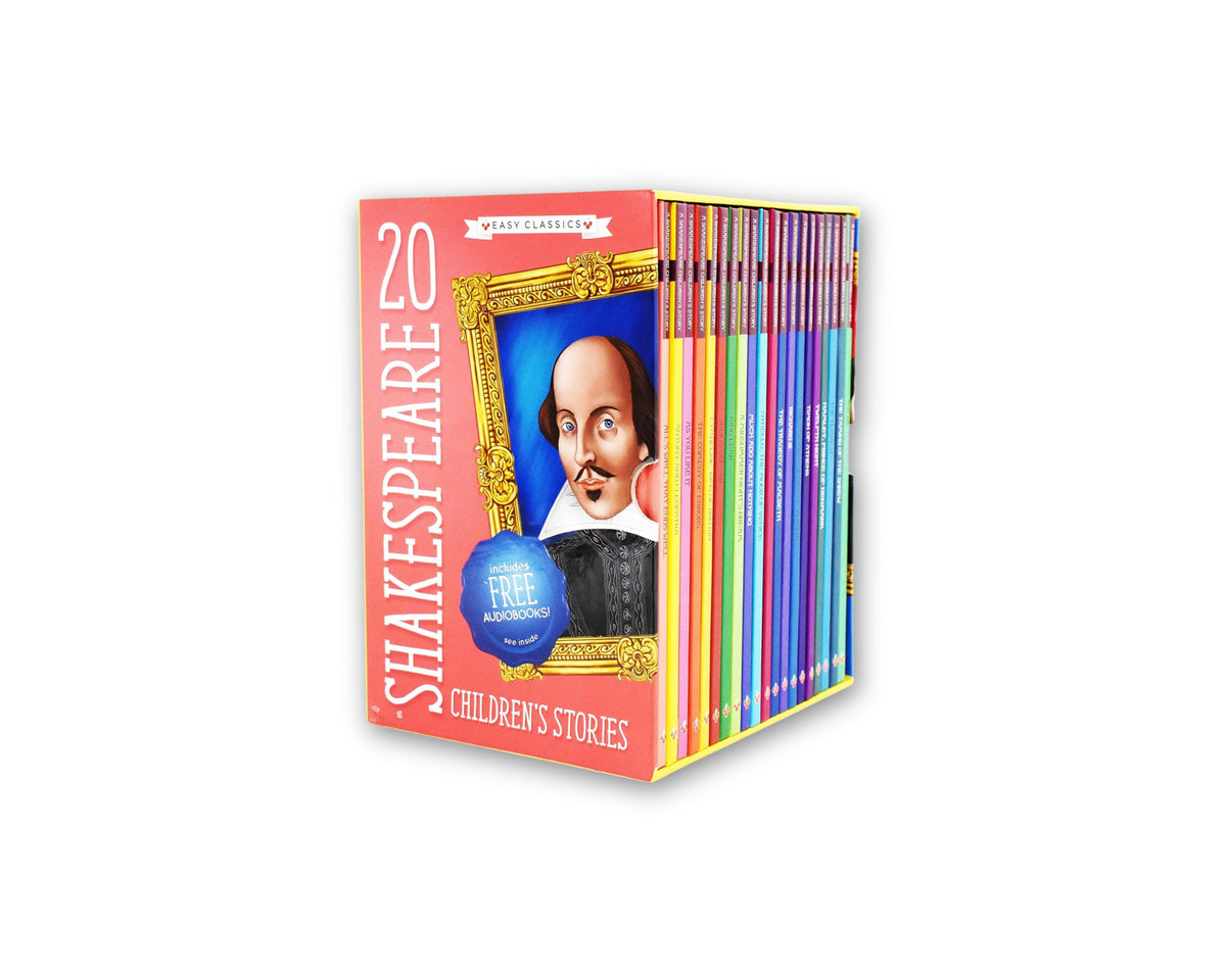 20 Shakespeare Easy Classics Childrens Stories The Complete Collection - Includes FREE (QR codes) - Age 7+ by Sweet Cherry Publishing; 9781782268918