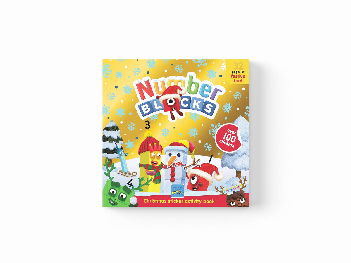 Numberblocks Christmas Sticker Activity Book by Sweet Cherry Publishing; 9781782269533