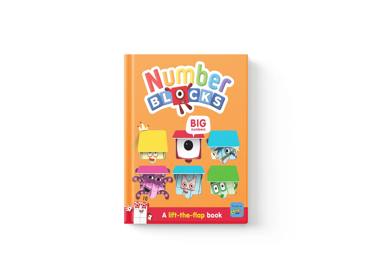 Numberblocks Big Numbers: A Lift the Flap Book by Sweet Cherry Publishing; 9781782269939
