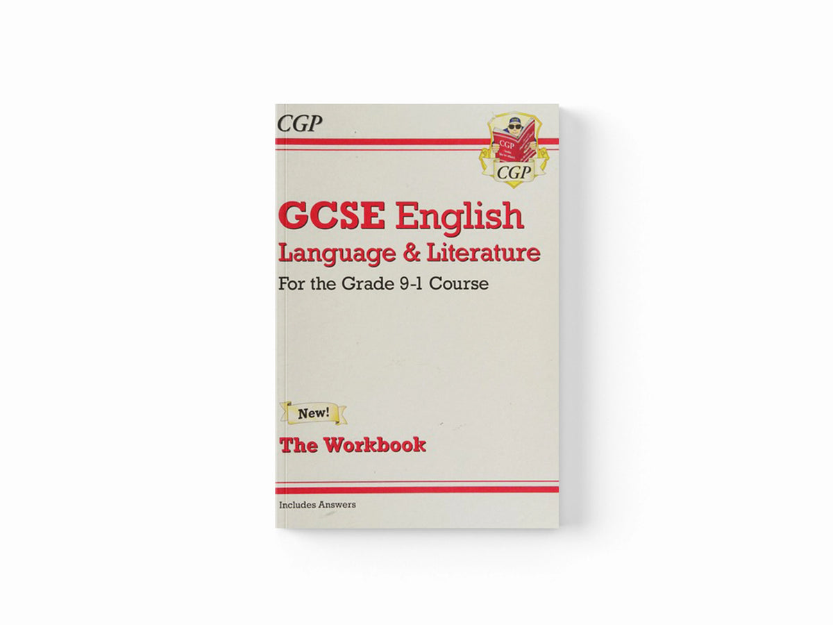 GCSE English Language & Literature Exam Practice Workbook (includes Answers) by CGP Books; 9781782943679