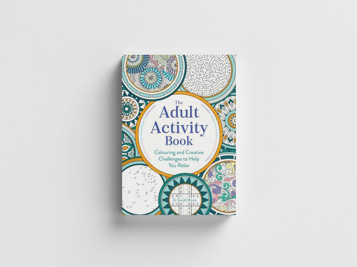 The Adult Activity Book by Dr Gareth Moore; 9781789293128