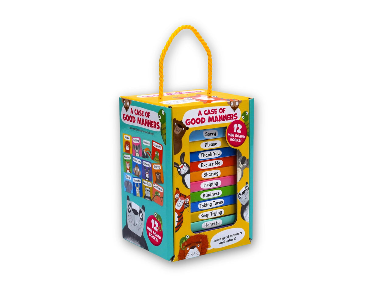 A Case of Good Manners 12 Board Books Collection Set - Ages 3+ by Sweet Cherry Publishing; 9781802630985