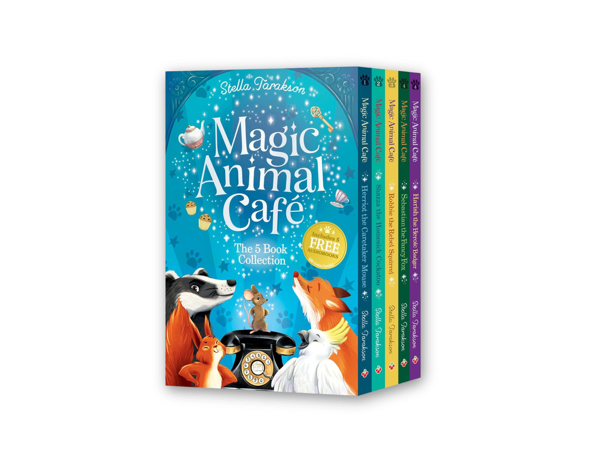 Magic Animal Cafe 5 books Collection box set - Ages 7-9 by Stella Tarakson; 9781802631012