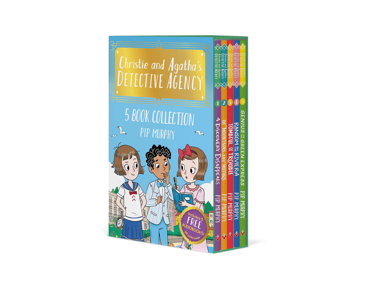 Christie and Agatha's Detective Agency 5 Books Collection Box Set - Ages 7-9 by Sweet Cherry Publishing; 9781802631029