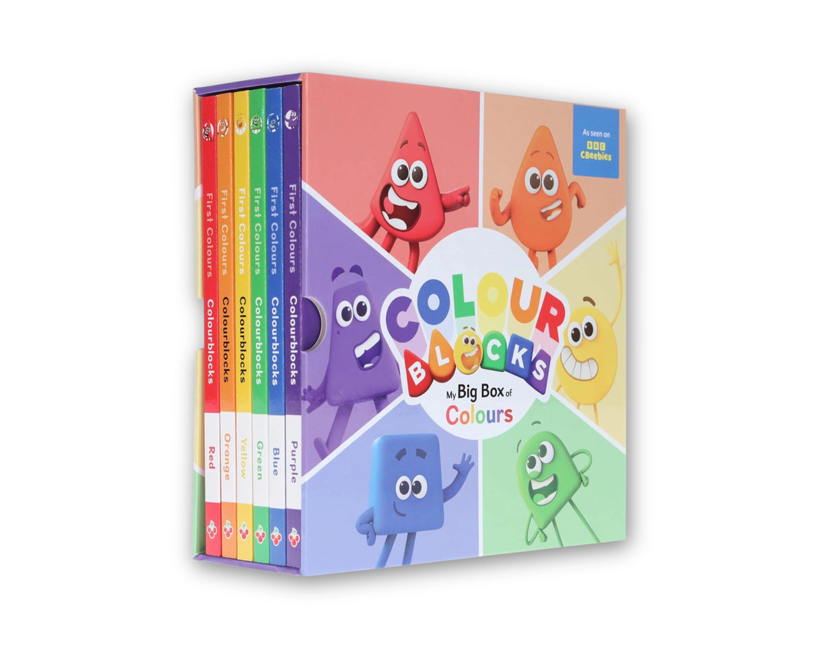 Colourblocks: My Big Box of Colours 6 Books Collection Set - Ages 3-6 by Sweet Cherry Publishing; 9781802632538