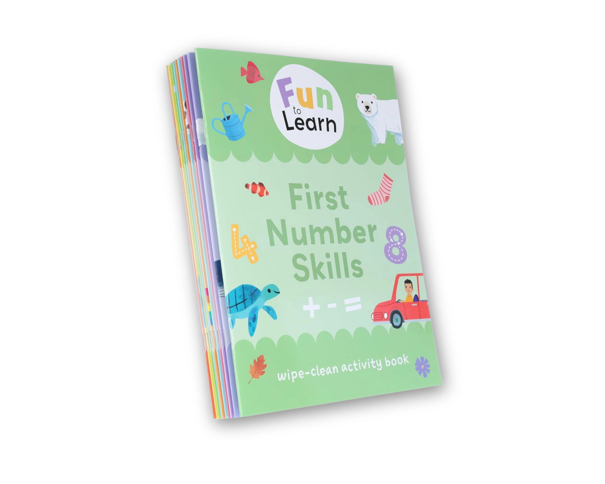 Wipe and Clean Workbook Activity 10 Books Collection Set - Ages 3+ by Sweet Cherry Publishing; 9781802634112
