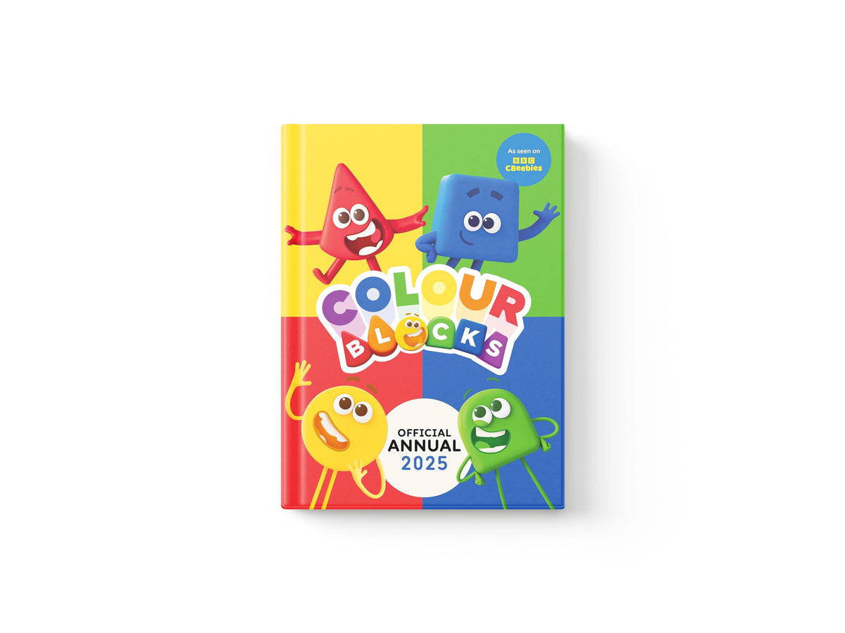 Colourblocks Annual 2025: Ages 3-5 by Sweet Cherry Publishing; 9781802635485