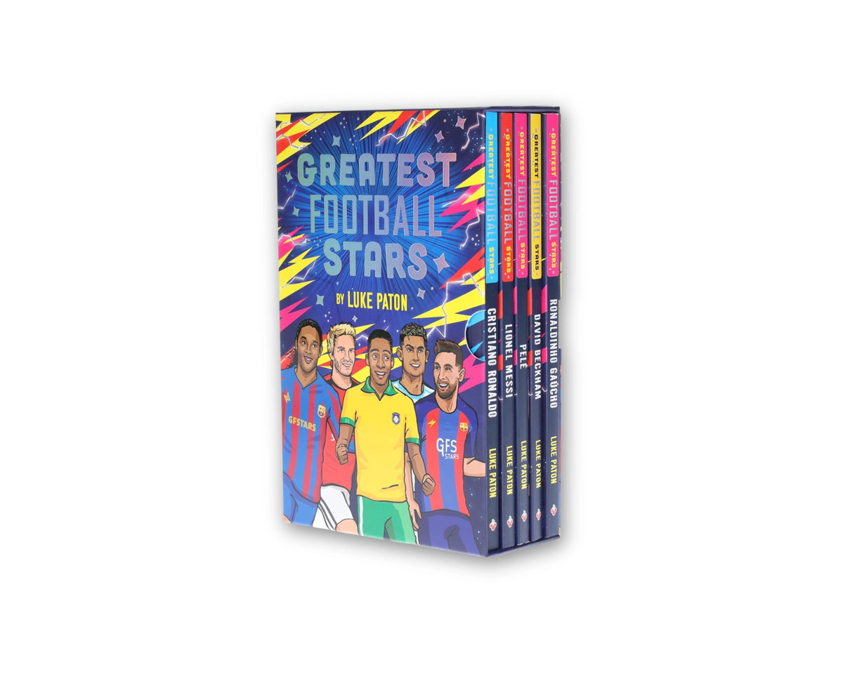 The Greatest Football Stars Series: 5 Books Collection Box Set - Ages 7-9 by Sweet Cherry Publishing; 9781802635621
