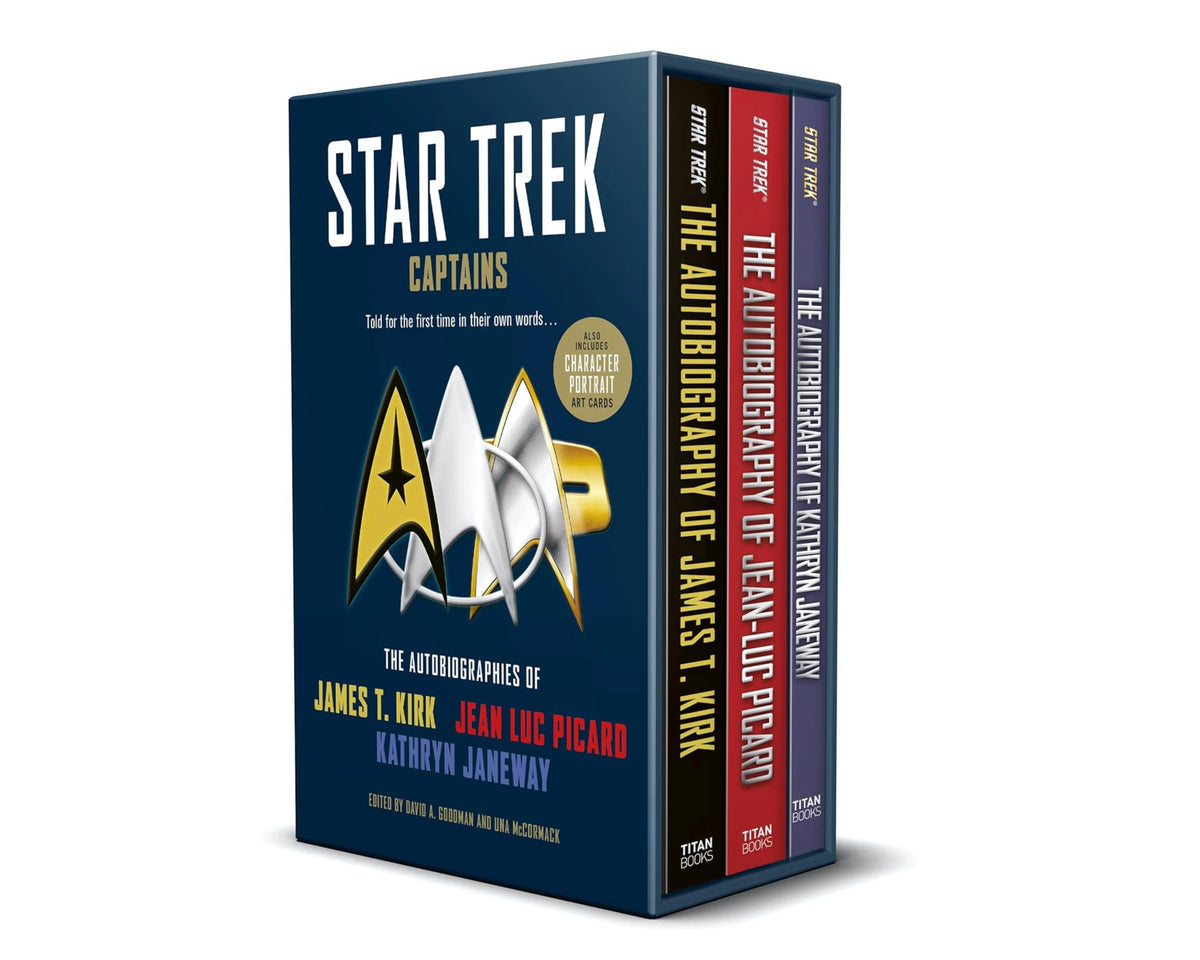 Star Trek Captains - The Autobiographies by Titan Books Ltd; 9781803362168