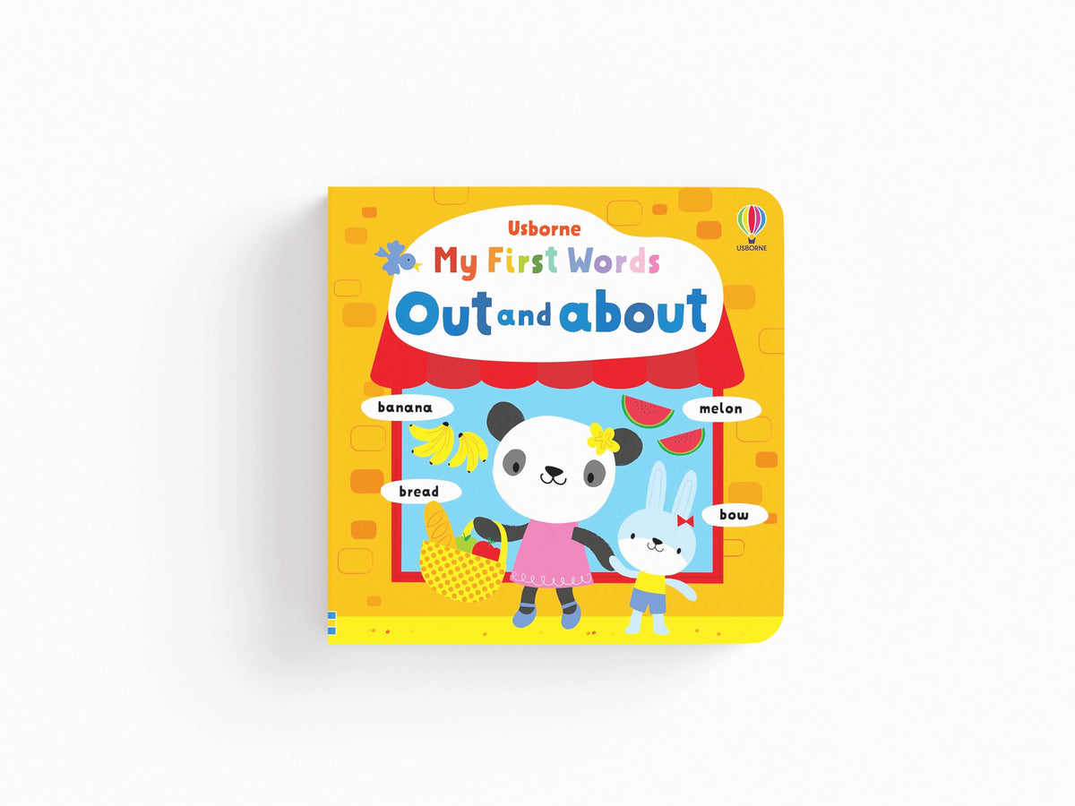 My First Words Out and About by Fiona Watt; 9781803705477