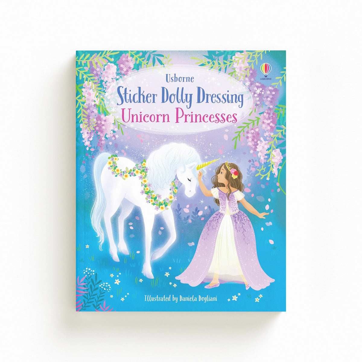 Sticker Dolly Dressing Unicorn Princesses by Fiona Watt; 9781836042624