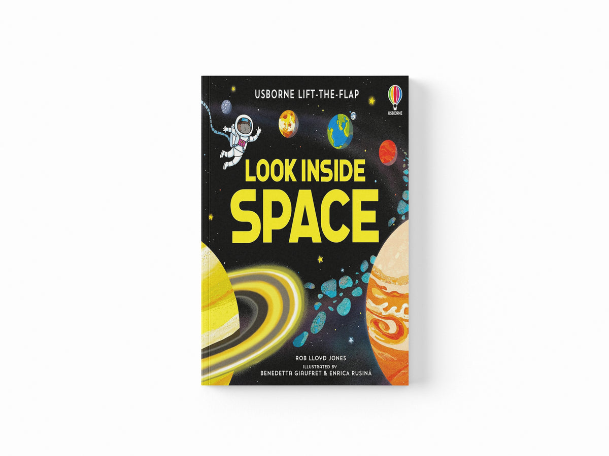 Usborne Lift-The-Flap Look Inside Space - Ages 5+