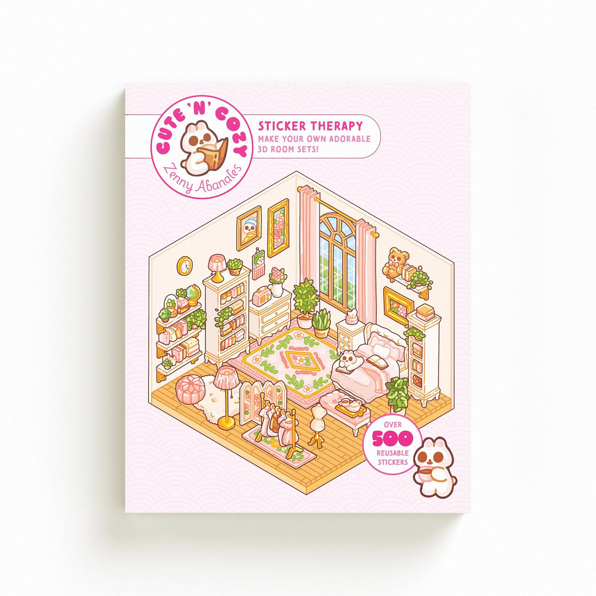 Cute 'n' Cozy Sticker Therapy; 9781837760985