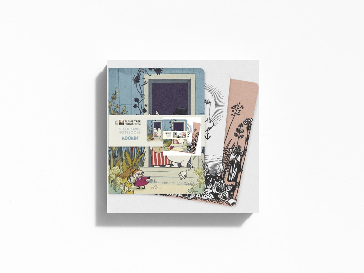 Moomin Set of 3 Midi Notebooks