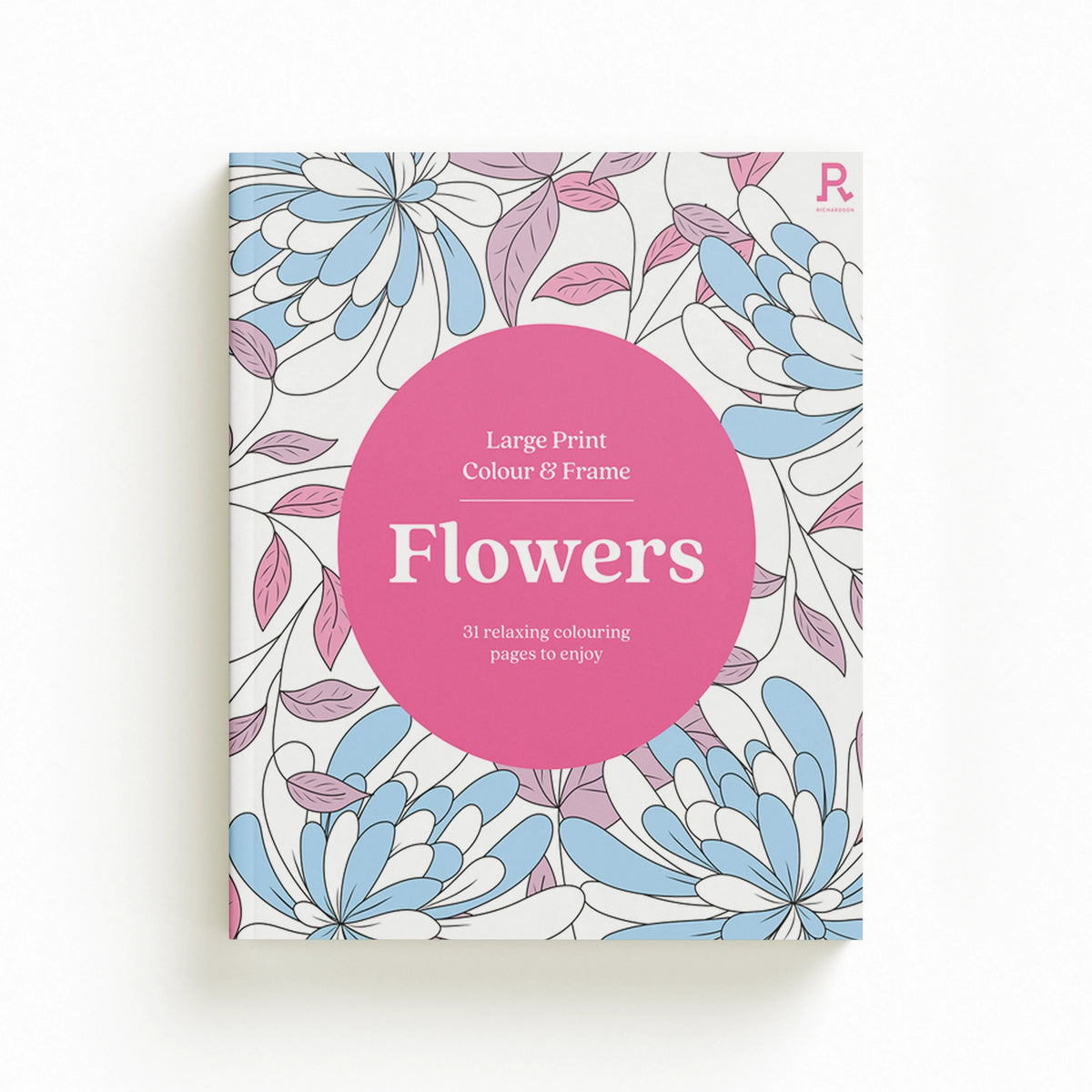 Large Print Colour & Frame - Flowers