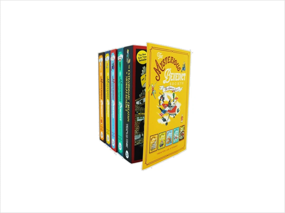 The Mysterious Benedict Society Complete Series 5 Books Collection - Age 9-14