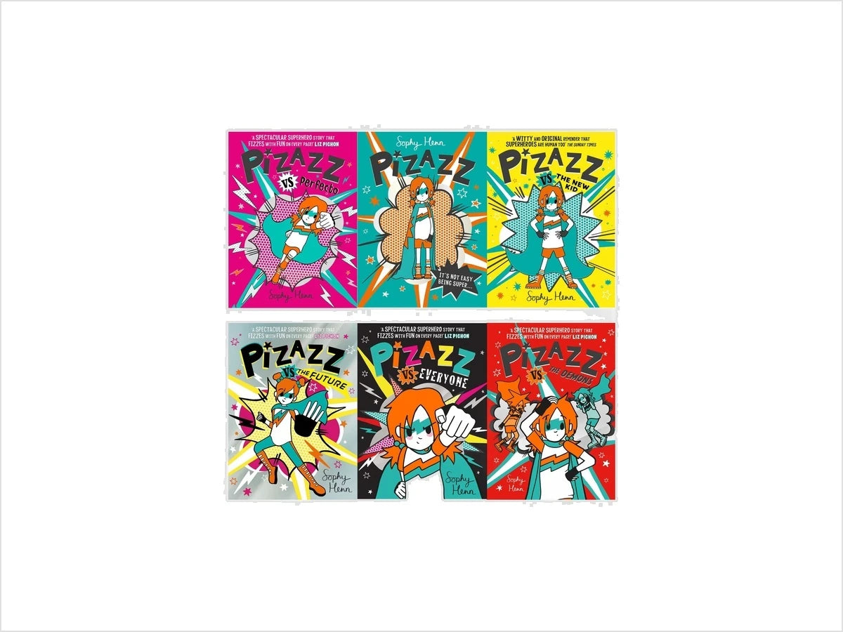 Pizazz 6 Books Collection Set - Ages 7-9