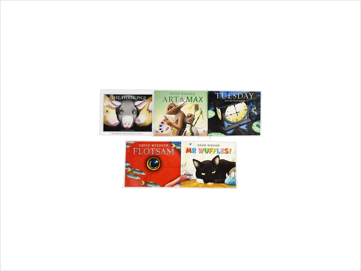 David Wiesner 5 Picture Books Collection Age 0-5