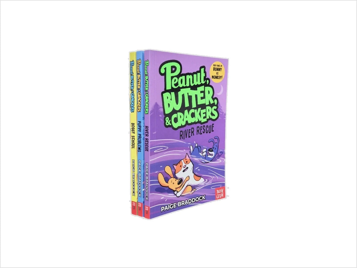 Peanut, Butter & Crackers Series 3 Picture Books Collection