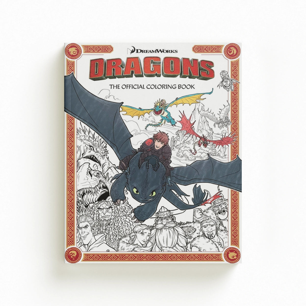 DreamWorks Dragons: The Official Coloring Book